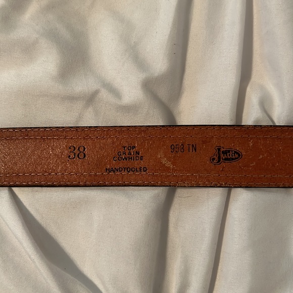 Leather belt - Picture 3 of 4